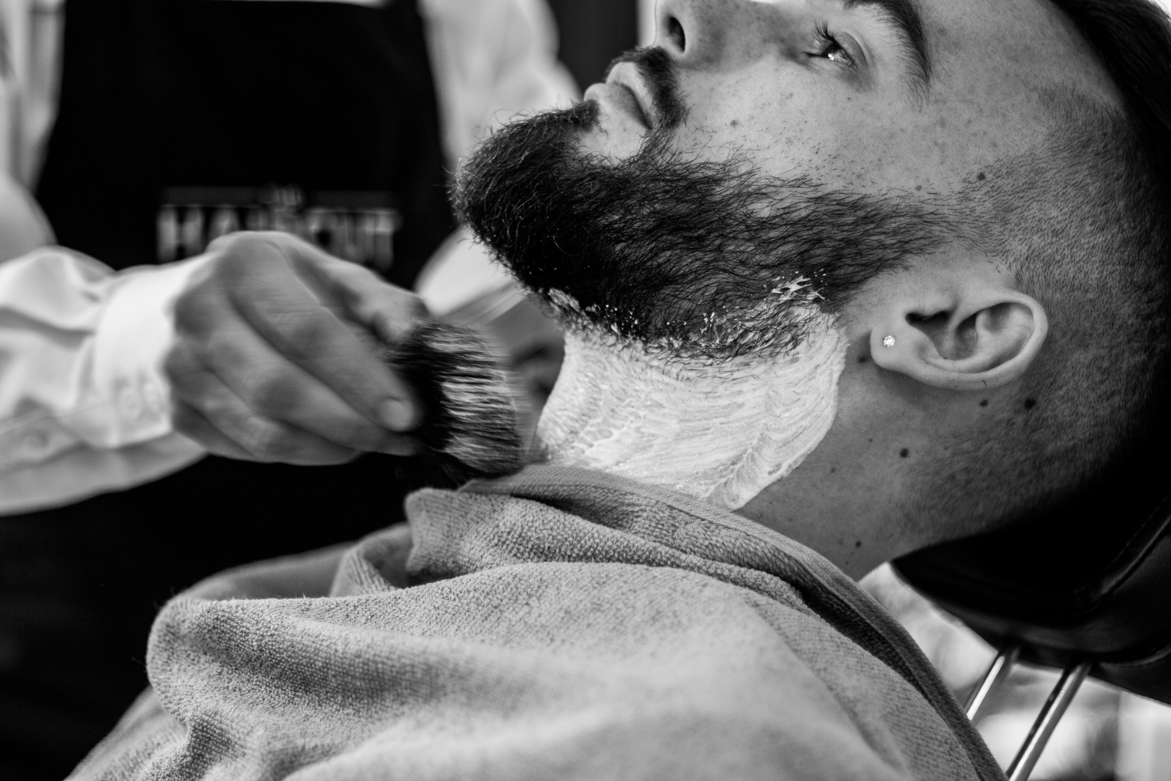 Barbe soignée